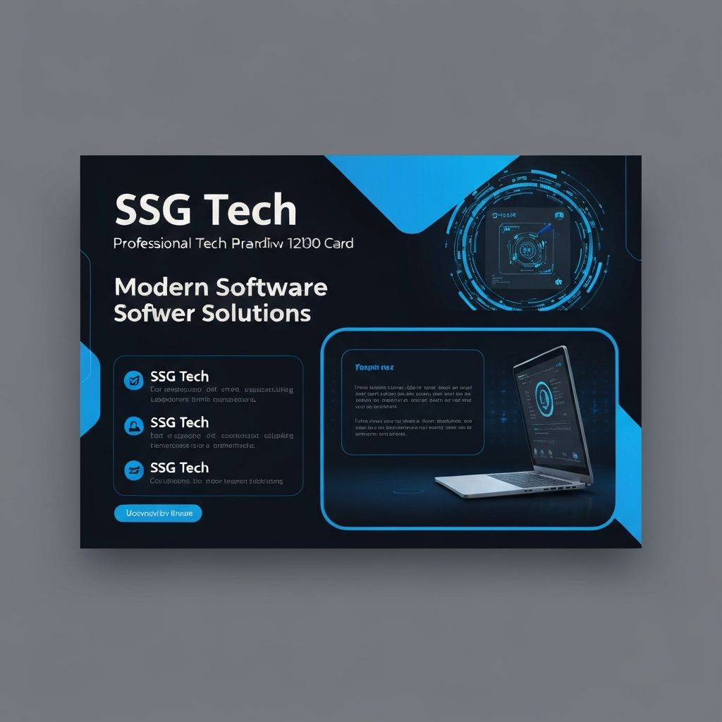 SSG Tech - Modern Software Solutions